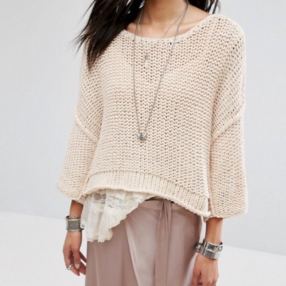 Free People Halo Dolman Sleeve Sweater